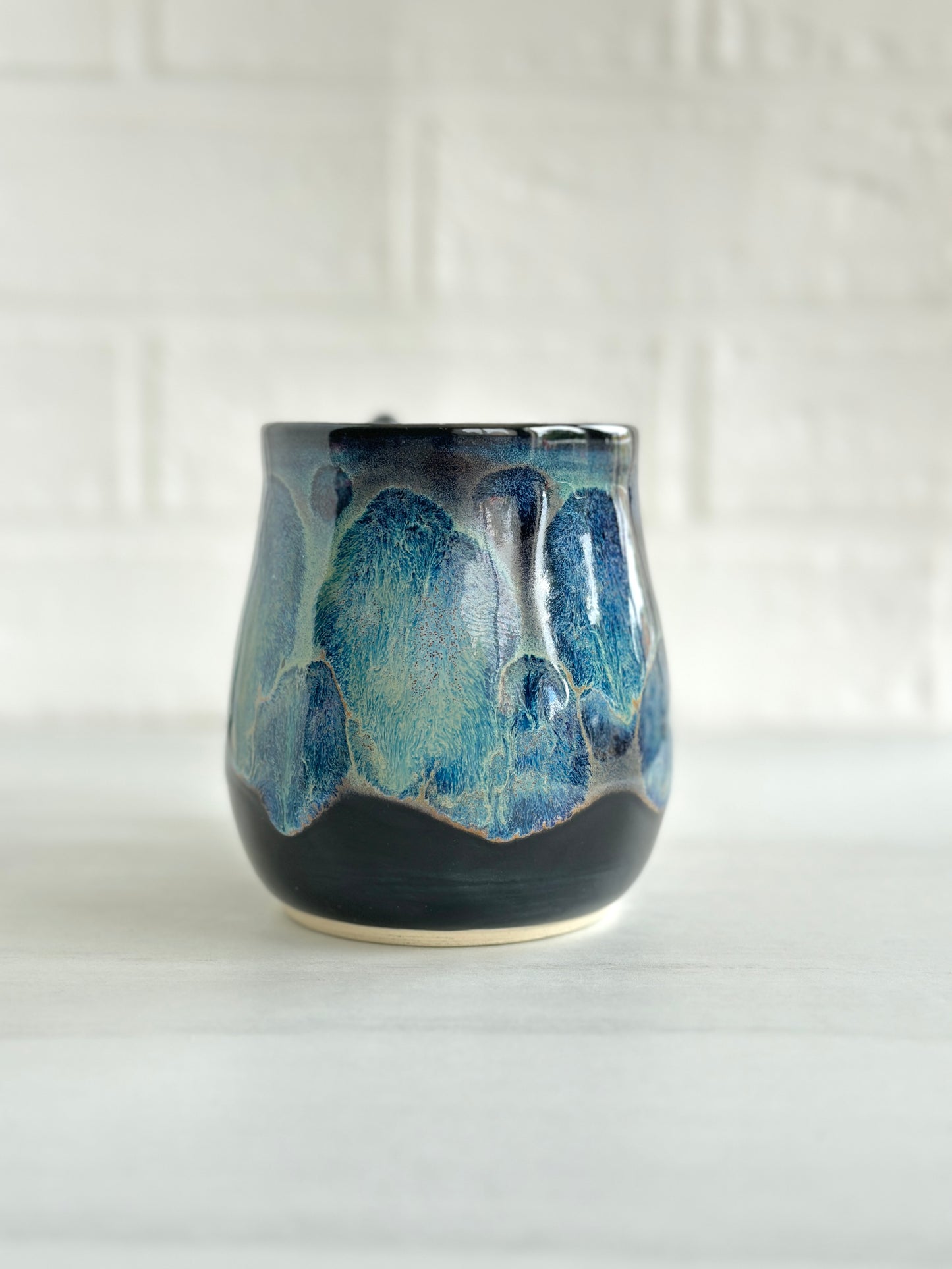 Zen Bird Mug, Frozen Lake, 17oz   #03