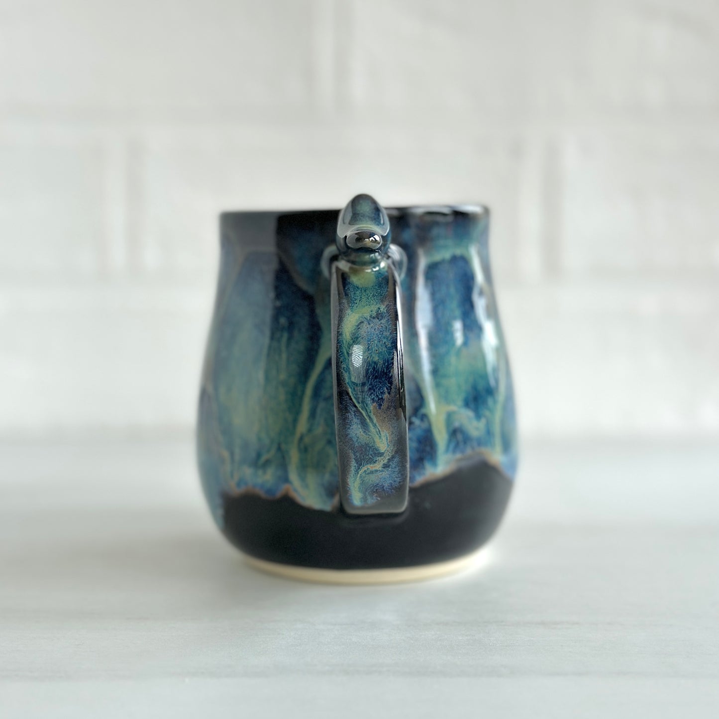 Zen Bird Mug, Frozen Lake, 17oz   #03