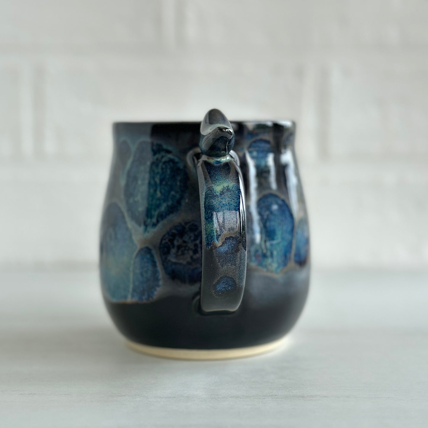 Zen Bird Mug, Frozen Lake, 17oz   #04