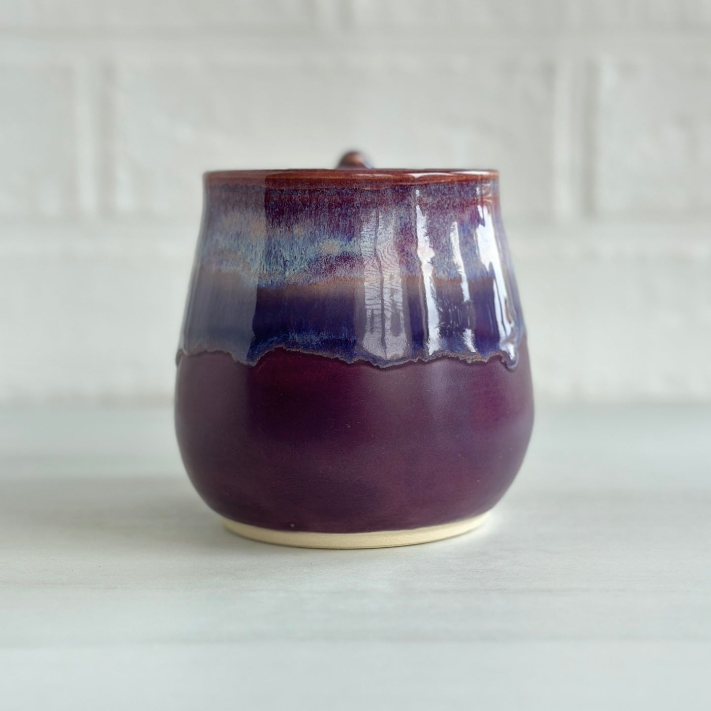 Zen Bird Mug, Northwest Purple Berries, 15oz