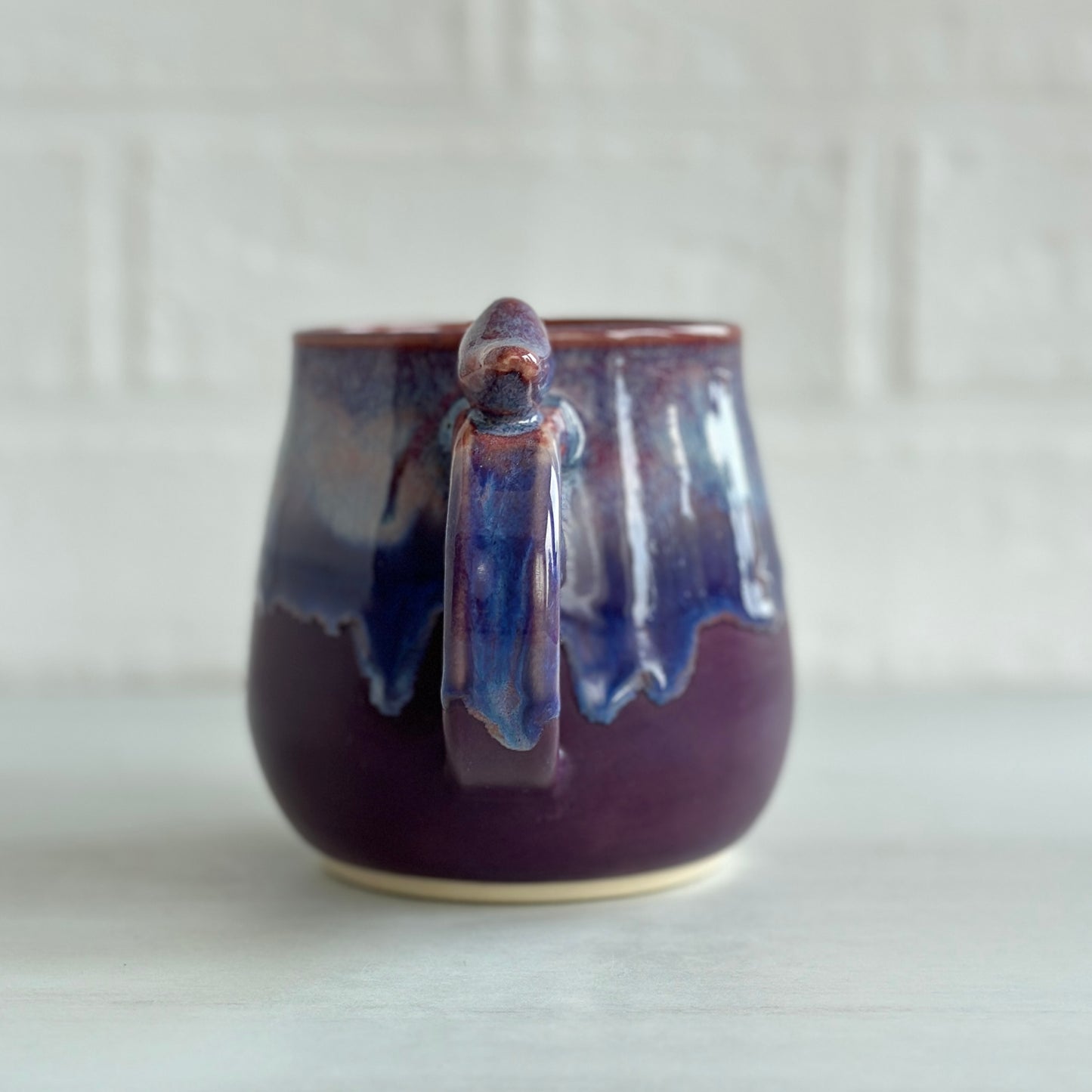 Zen Bird Mug, Northwest Purple Berries, 15oz