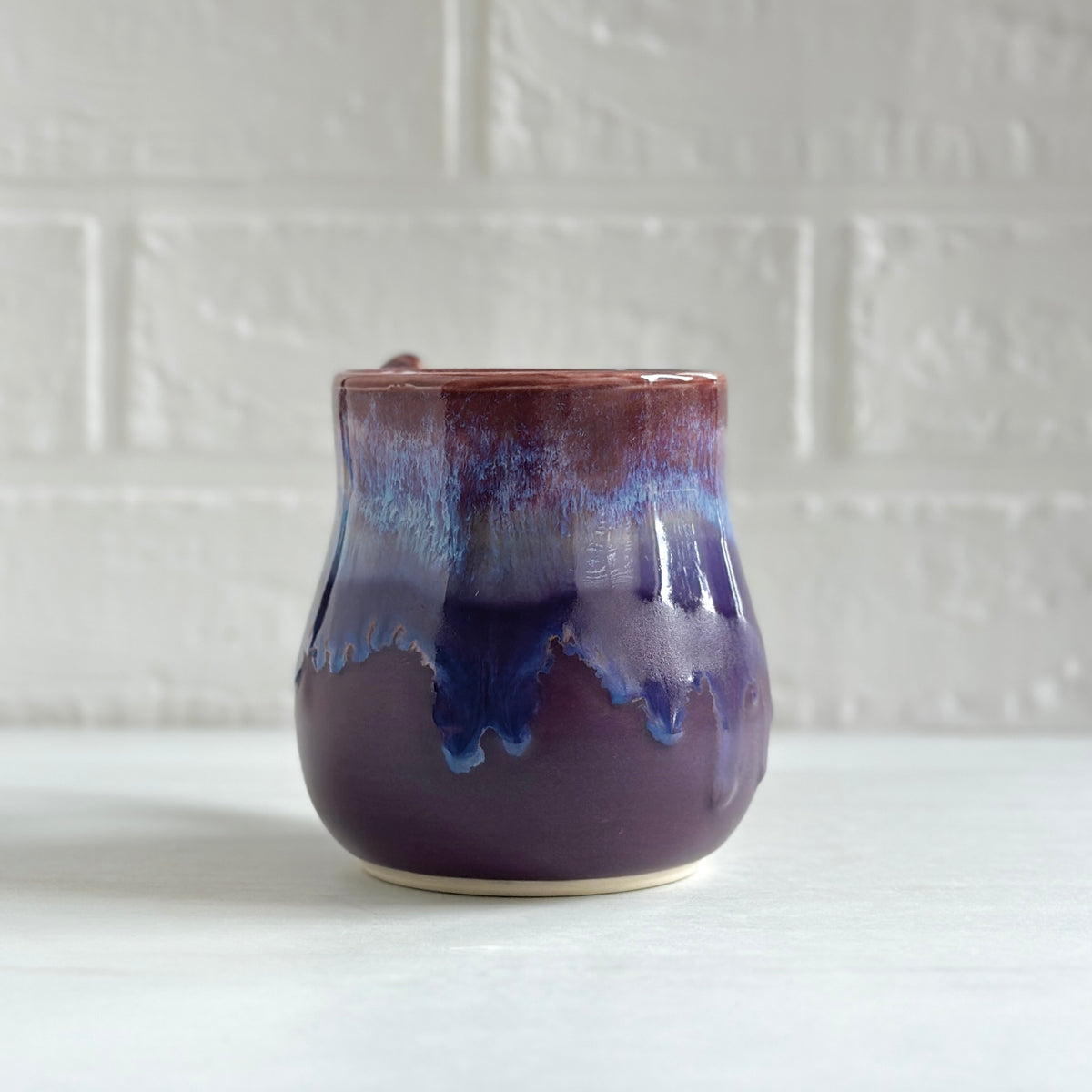 Zen Bird Mug, Northwest Purple Berries  #21