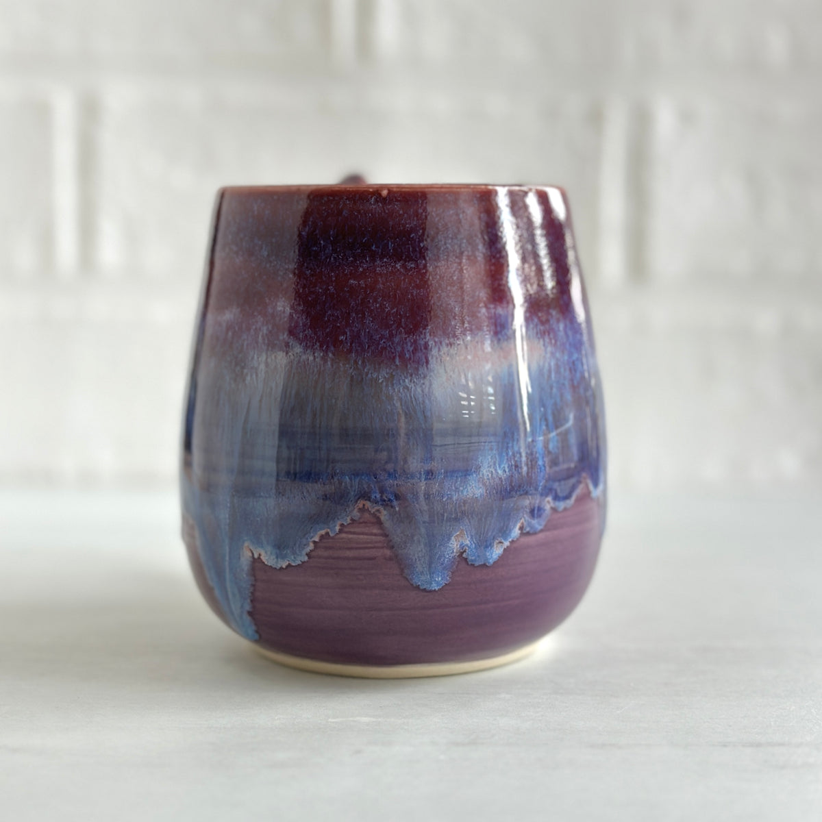 Zen Bird Mug, Northwest Purple Berries  #27